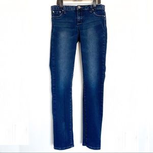 Tractr Girls Dark Wash Jeggings, size 16